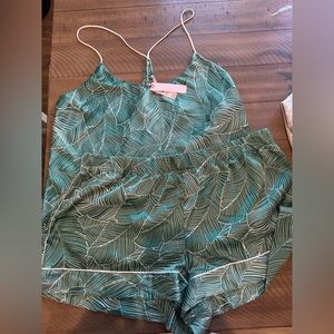 NWT Victorias Secret satin sleep set